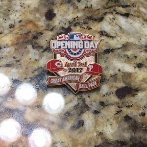 Reds opening day collectible pin 2017
